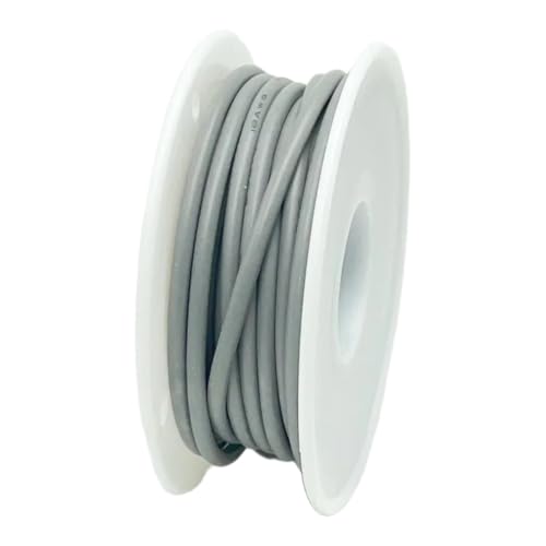 Cable flexible de cobre 26 AWG gris altamente conductor para conexiones internas