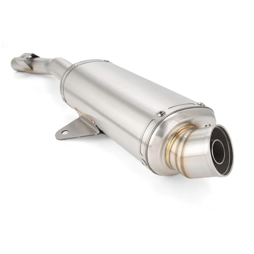 Motorrad Auspuff Volle System Schalldämpfer Racing Edelstahl Auspuffrohre Für Kawasaki KLX140 KLX140L R 2021 2022 2023