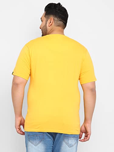 Image of Urbano Plus Men's Graphic Printed Half Sleeve Regular Fit Cotton T-Shirt