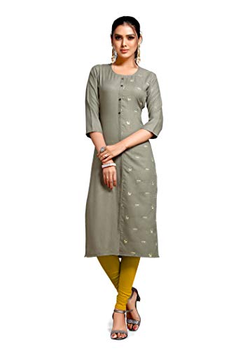 Image of Shiv Textiles Women's Cotton Regular Fashion Kurti