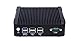 HKUXZR Mini PC Firewall Soft Router,Industrial Desktop Control Computer,Intel Pentium J3710 4 Cores and 4 Threads, 2*Intel 1000M Ethernet,Support 1*DDR3L 1600MHz Memory Slot (4GB RAM 128GB SSD)