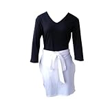 RXLZOON Cosplay Nohara Rin Costume Women Uniform Vest Shorts Apron Cosplay Halloween Suit (women M)