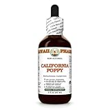 California Poppy Alcohol-FREE Liquid Extract, Organic California Poppy (Eschscholzia Californica) Dried Above-Ground Part Glycerite 2 oz