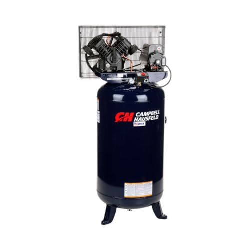 Image of Air Compressor, 80 Gallon, Vertical Compressor, Single-Stage, 16CFM, 5HP, 1PH (Campbell Hausfeld TQ3104)