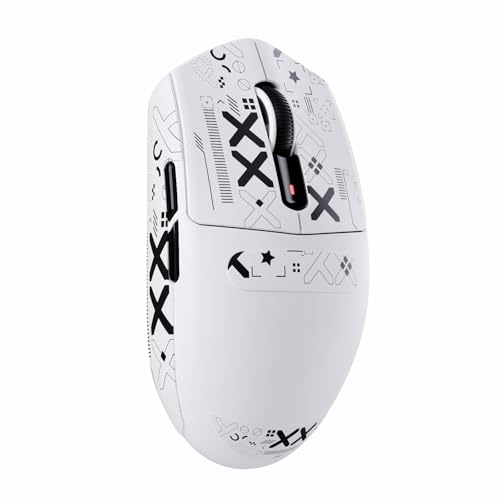 Souris Gamer 25000 DPI ATTARK SHARK Capteur PixArt G3 Blanche