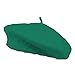 jAc Classic 100% Wool Green French Beret