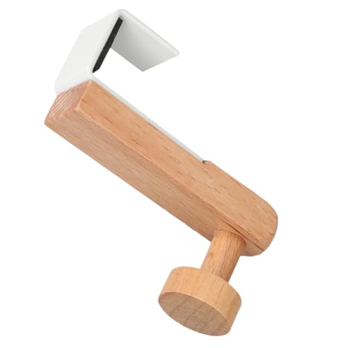 OHPHCALL Door Hook Metal Solid Wood Cabinet Towel Hanger No-Slip Feature Easy Install