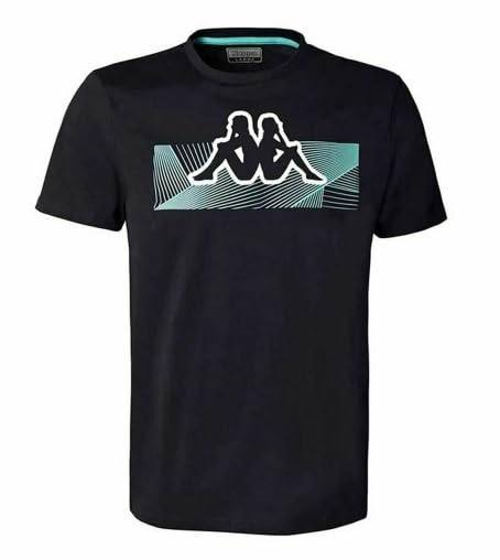 T-Shirt Kappa S64102542 Unisexe Anti-Déformation Coupe Standard Multicolore Adulte