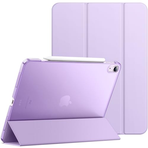 JETech Coque pour iPad Air 13 Pouces M4/M3/M2 (2026/2025/2024), Étui Housse Arrière Rigide à Support Fine Intelligente avec Veille/Réveil Automatique...