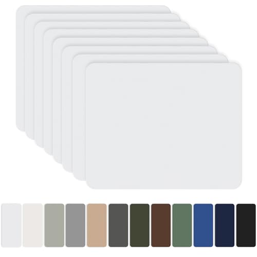 Nylon Selbstklebende Patches, OAZ 8 Stück 20x25cm Selbstklebender Wasserdichte Reparatur Patch, Nylon Flicken Selbstklebend Weiß, für Zelte, Daunenjacke, Schlafsack, Tasche