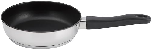 JUDGE Vista Edelstahlpfanne mit Antihaftbeschichtung, Bratpfanne 20 cm, Pfanne Induktion, Ofen- und Spülmaschinenfest
