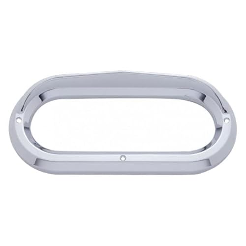 United Pacific 10489 Oval Light Bezel W/Visor
