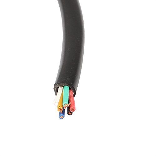 Sourcingmap GX12 2M Joint Type 5 Pin Female Aviation Socket Connector Electrical Cable - Image 2