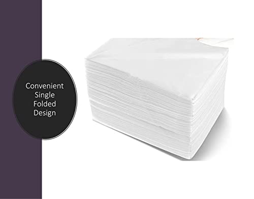 Image of Gypsy 20 Pcs Non-Woven Disposable Bedsheet | 32 x 72 Inc - White | Massage Table, Salon, Spa, Parlour, Clinics,Travel, Hospital & Hotels | Thick Breathable,Waterproof & Oilproof Bed Cover