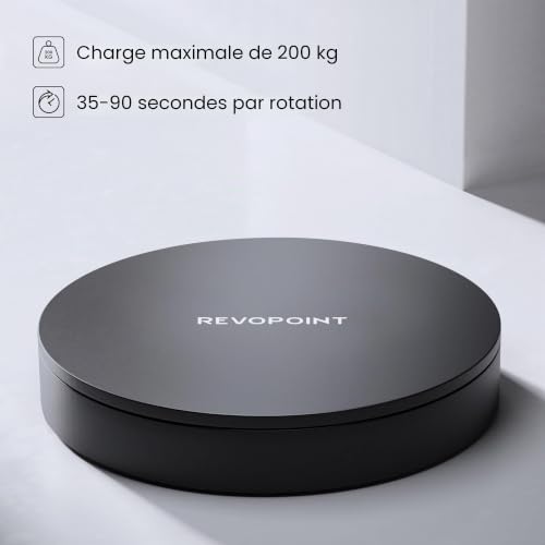 Revopoint Grand Plateau Tournant, Scan Corporel, Max 75kg – vue 2