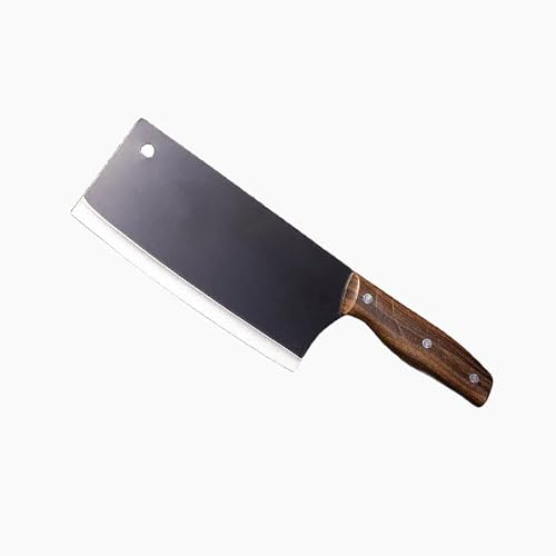 Darth Vader Ultra Sharp Never Chip Kitchen Knives, Chinese heavy-duty boning knife, High Carbon Stainless Steel Butcher Knife with Wooden Handle for Meat Cutting Vegetable Restaurant, Kitchen (1)