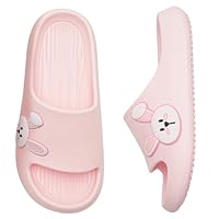 WateLves Claquette Enfant Fille Garçon Chaussons été Plage Piscine Sandales Enfants Tongs AntidéRapantes Pantoufles de Douche(Lapins, 30/31EU)
