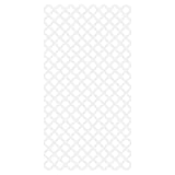 Freestyle 4 ft. x 8 ft. White Garden Vinyl Lattice