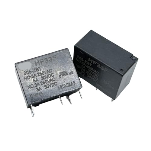 Relais 5 broches HF33F pour réparer la domotique et carte électronique