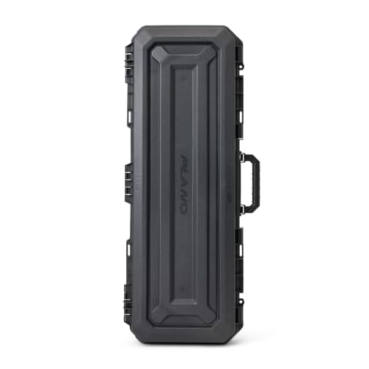 Plano All Weather 42” Tactical Gun Case with Wheels, Black with Pluck-to-Fit Foam, Watertight & Dust-Proof Shield Protection, TSA Airline Approved for Travel
