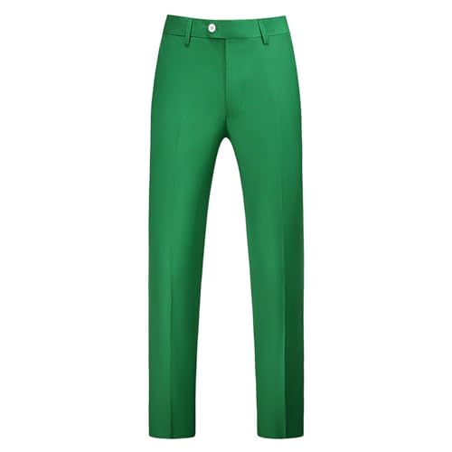 Mens Slim Fit Golf Pants Stretch Flat Front Straight Leg Chinos Dress Pant Big and Tall Casual Wrinkle Free Suit Pant