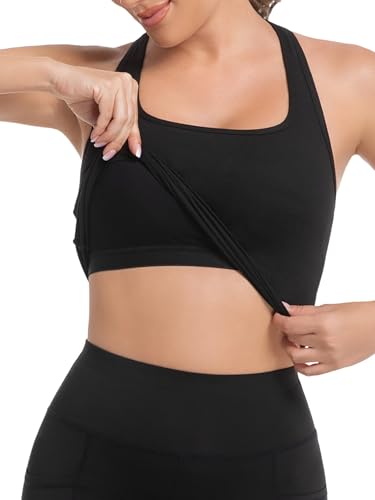 Racerback Workout Tank Tops for Women with Built in Bra Tight Sleeveless Running Yoga Gym Shirts 2025 Summer Clothes - Image 6
