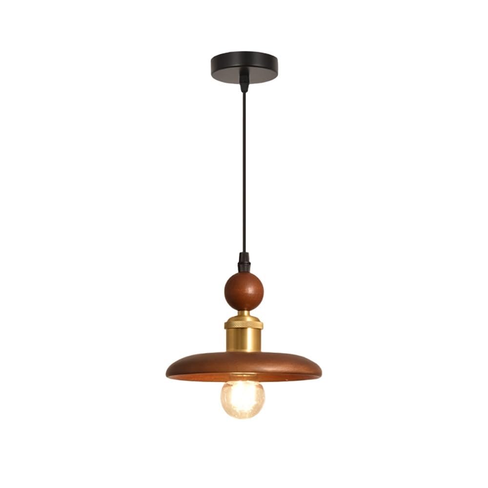 Suspension en noyer anti-éblouissement pour éclairer votre table - 8
