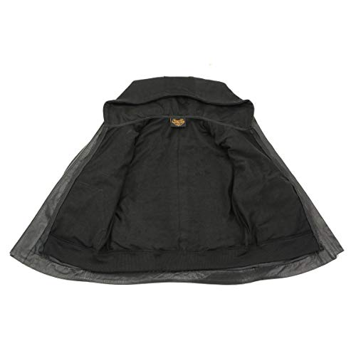 Image of Milwaukee Leather Women's Premium Leather Motorcycle Riding Jacket With Removable Hoodie Liner