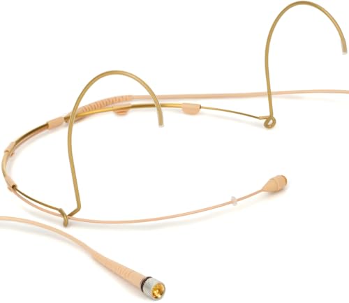 DPA 4066 CORE+ Omnidirectional Headset Microphone with MicroLock Connector - Beige