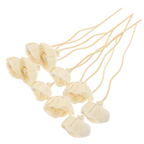 Levemolo Flower Sticks Aromatherapy Diffuser 10 Pieces Diffuser Aroma Diffuser Sticks for Essential Oil Home Dec