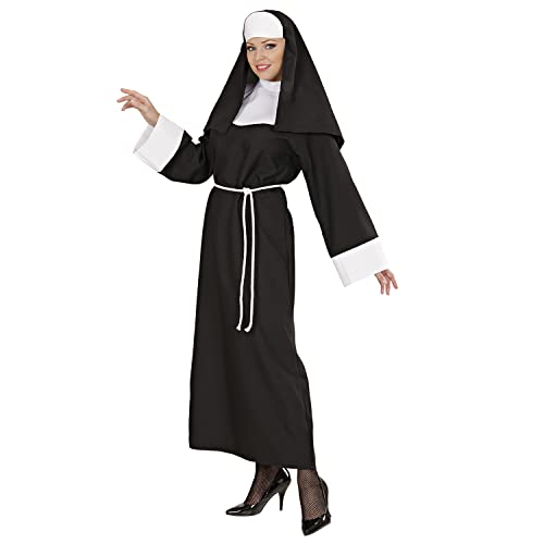 Vestido de clériga Widmann disfraz de monja cómodo para desfiles colectivos de carnaval 2