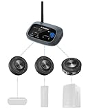 Avantree Harmony A3 – Auracast Wireless Transmitter & Receiver Set for Powered Speakers, Turn Multiple Individual Speakers into One Unified Audio System, 328ft Range for Home, Multi-Room & Events