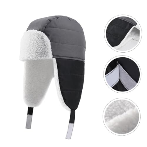 Unisex Windproof Earflap Hat for Boys and Girls Warm Outdoor Snow Ski Cap Fit Fleece Design for Cold Weather Activities4