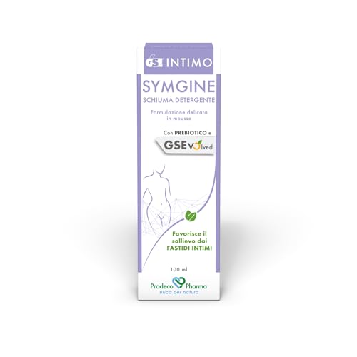 GSE Intimo - Symgine Schiuma Detergente per Fastidi Intimi, 100ml