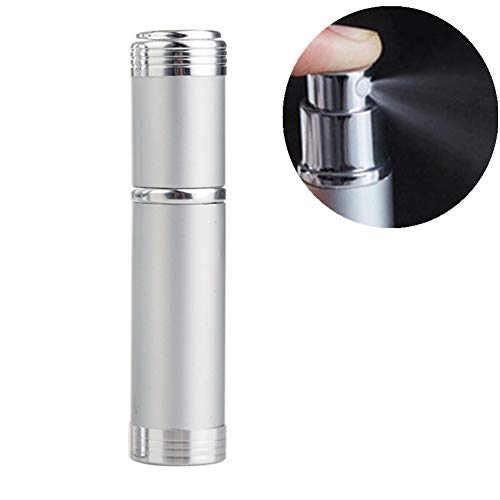 Preisvergleich Produktbild BOENTA Sprayflasche Leer Parfum Zerstäuber Für Unterwegs Parfümzerstäuber Leere Sprühflasche Duft Leere Flasche Parfüm-Reiseflasche Reise Mini Portable Silver