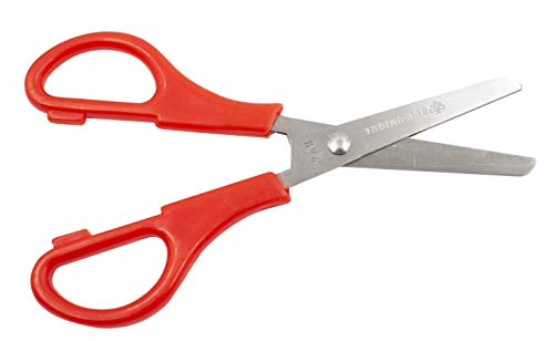 Tesoura Escolar Lâmina Inox Cores Sortidas 13.5 cm C/4 Cores, Bee Unique, DS-SO0003