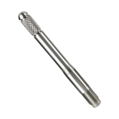 Image of Wheel Alignment Pin, M12x1.5 Wheel Alignment Tool with Lug Bolt, Stainless Steel Wheel Hanger Rim Stud Pilot Pin Guide Studs for Tire Changing, Automotive Wheel Stud Alignment Tool (M12x1.5)
