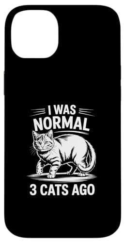 I Was Normal 3 Cats Ago �X�}�z�P�[�X iPhone 14 Plus �p