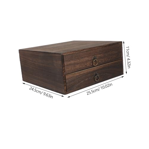 Rangement en bois à tiroirs pour organiser efficacement la maison - 3