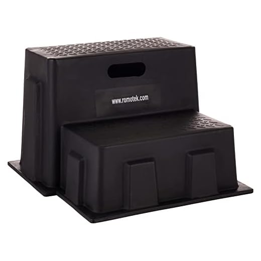 Buyers Products 3013658 Poly Step (Step, Poly, Utility, 2 Steps, Black)