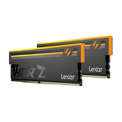 Lexar Thor Z RGB DDR5 RAM 32GB Kit (2x16GB) 6000MHz CL38 DRAM 288-Pin UDIMM