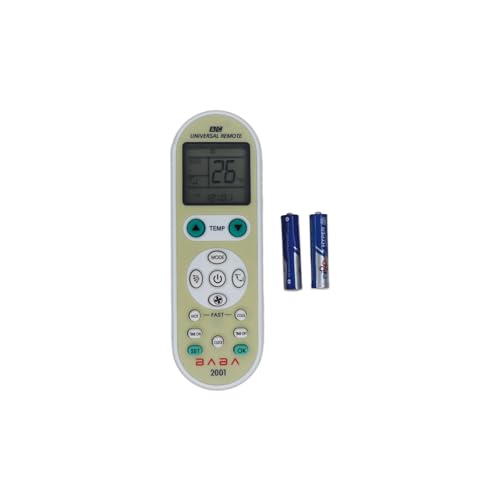 Image of Electronic Spices Universal AC Remote with AAA Batteries | AC Remote (AC-2001)
