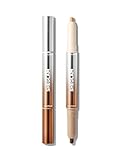 SHEGLAM Fine Line 2-In-1 Nose Contour & Highlight Pen Long Lasting Waterproof Cream Bronzer & Highlight Sticks-Cigar