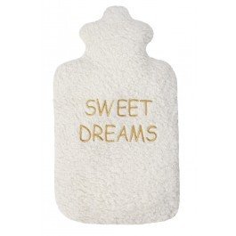 Cojín térmico de grano de espelta de Efie – grandes frases: Sweet Dreams, cultivo ecológico controlado (KbA), 100% fabricado en Alemania.