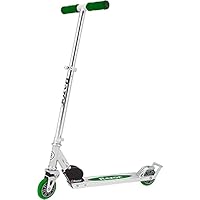 Razor A2 Kick Scooter for Kids – Wheelie Bar, Foldable, Lightweight, Front Vibration Reducing System, Adjustable Height Handlebars