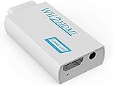 Wii to HDMI Full HD 1080P 720P Output Upscaling Converter Video Audio Adapter with 3.5mm Jack Audio,...