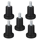 Pour plus de sécurité : les patins de sonnette pour chaise de bureau empêchent la tige de gaz de toucher le sol, évitant ainsi tout dommage ou rayure sur votre revêtement de sol