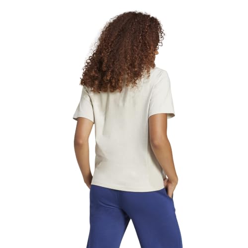 adidas Damen Essentials Small Logo Cotton Shirt, Wonder Alumina/White, XXS – Ansicht 2