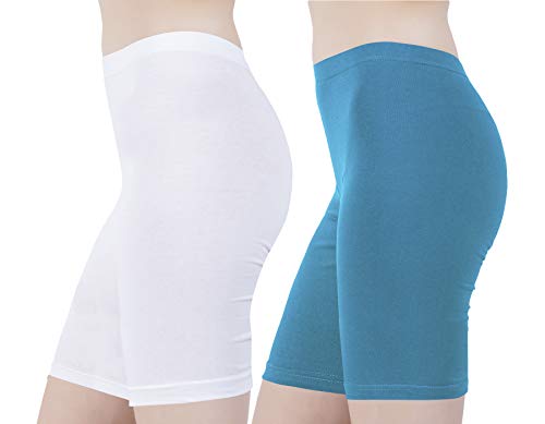 Image of Buy That Trendz Cotton Lycra Tight Fit Stretchable Cycling Shorts Womens | Shorties for Active wear /Exercise /Workout /Yoga /Gym /Cycle /Running Red Grey Combo Pack of 2