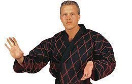 Playwell Artes Marciales Hapkido Uniforme - Negro/Rojo - Negro/Rojo, 4/170cm